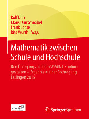 cover image of Mathematik zwischen Schule und Hochschule